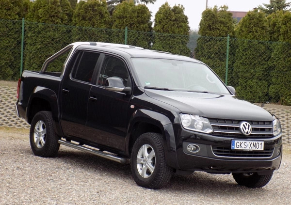 Volkswagen Amarok cena 69999 przebieg: 220000, rok produkcji 2012 z Kościerzyna małe 436